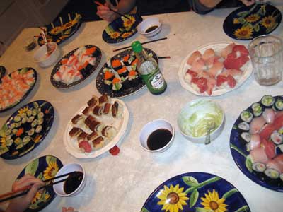 birthday party food for kids. Sushi: Real Food for Real